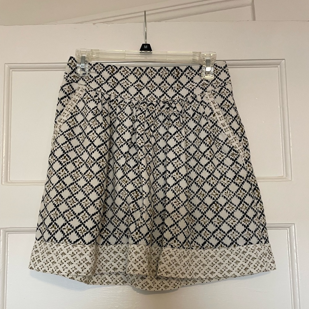 Loft Patterned Skirt Size 0